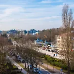 Z Sypialnia Przy Promenadzie 3 Balkony W Widokiem Na Morze Seaview Promenade Mit Meerblick Und 3 Balkonen Na Wyspie Apartamento Świnoujście